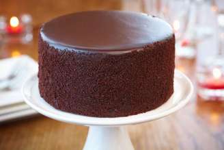 bolo de chocolate com flocão de milho.