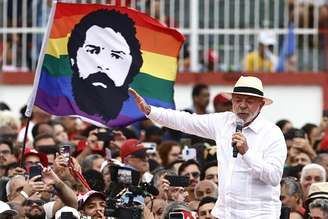 Presidente Lula participa de comício no Rio de Janeiro