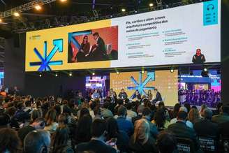 Painel no primeiro dia do Febraban Tech 2026 discutiu 'Pix, cartões e além: a nova arquitetura competitiva dos meios de pagamento'