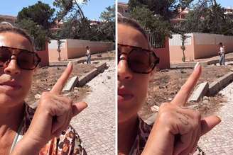 Luana Piovani critica vizinha por conduzir cão sem guia