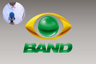 Repórter da Band foi alvo de ataques homofóbicos. (Imagem: Reprodução / Band - Montagem / RD1)