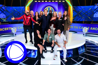 Acerte ou Caia! ganha destaque na programação da Record. (Imagem: Divulgação / Record - Montagem / RD1)