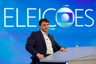 Renan Santos na sabatina na Globo