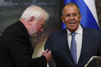 Lavrov afirmou que Gallagher não fez contra-argumentos à posição de Moscou sobre conflito