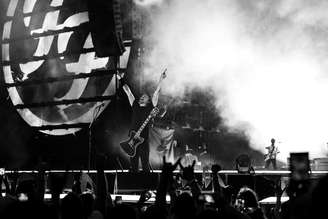 Dave Grohl com o Foo Fighters ao vivo em Washington, DC em 2026