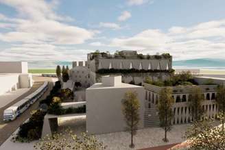 Projeto de mesquita a ser construída na parte continental de Veneza