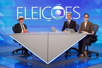 Luiz Inácio Lula da Silva (PT) com Renata Vasconcellos e César Tralli nos Estúdios Globo.