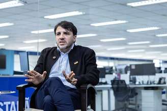 Renan Santos, candidato à Presidência da República pelo partido Missão