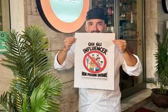 Pizzaiolo criticou permutas feitas com influenciadores