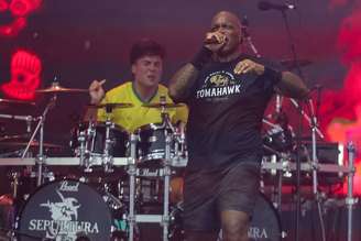 Show da banda Sepultura no Palco Mundo, no Rock in Rio 2026