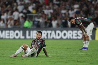 Lucho Acosta, do Fluminense, durante partida do Fluminense contra o Bolívar, pela CONMEBOL Libertadores de 2026 - 