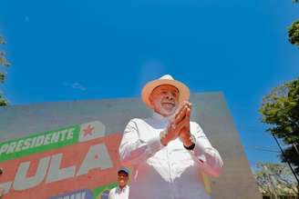 Presidente Luiz Inácio Lula da Silva durante ato de campanha em São José do Rio Preto (SP)