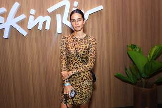 Atriz Nanda Costa chega ao Rock in Rio