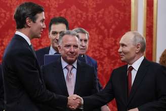 Presidente Putin recebe Kushner e Witkoff em Moscou