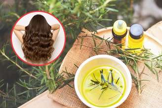 como usar óleo de alecrim no cabelo.