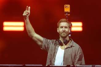 ?Calvin Harris fez a festa no Palco Mundo neste domingo, 6