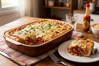 cachorro-quente fit de forno.