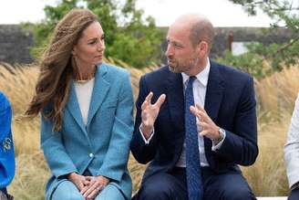 Príncipe William e Kate no estádio Hill Dickinson, em Liverpool
  10 de setembro de 2026   Shirlaine Forrest/Pool via REUTERS