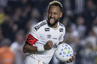 Neymar pelo Santos 
