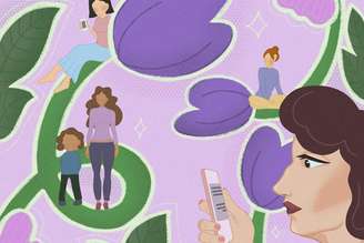 Com uma equipe multidisciplinar que reúne diversas instituições espalhadas pelo Brasil, o projeto Eu Decido tenta garantir segurança e ajudar mulheres em situação de violência a buscar ajuda. Ilustração: Lorena Mendonça/Projeto Eu Decido