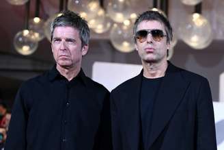 Noel e Liam Gallagher durante o último Festival de Veneza