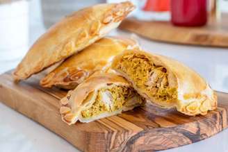 Pastel de forno saudável.