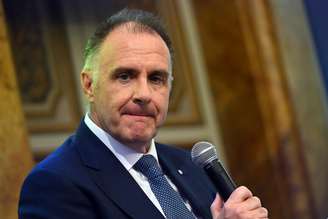 O presidente da Confindustria, Emanuele Orsini