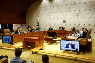 Plenário do Supremo Tribunal Federal (STF) em Brasília