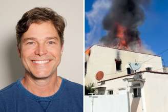 Ex-ator Erik Marmo | registro do incêndio