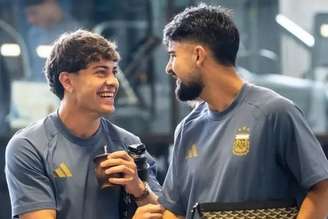 Agustín Giay e Flaco López, do Palmeiras