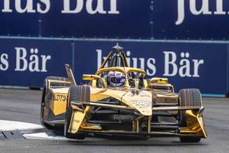 Taylor Barnard durante o ePrix de Londres