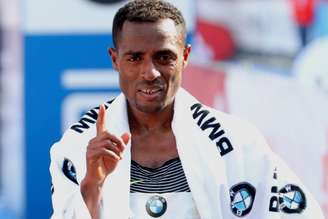 Bekele cravou 2:01:41 em 2019 em Berlim (Foto: Fernanda Paradizo)