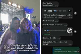 Mariana Simões e Renata Sorrah | Troca de mensagens entre mãe e filha