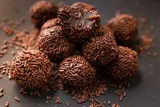 Brigadeiro fit de micro-ondas.