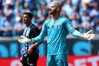 Weverton (#1) em duelo entre Grêmio e Palmeiras no Brasileirão 2026 (