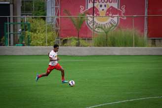 Eduardo Silva Souza, jogador do time sub-15 do Red Bull Bragantino. 
