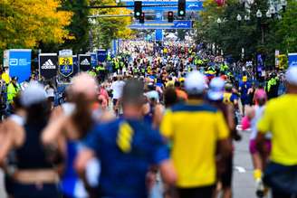Maratona de Boston 2021 (Foto: Bruce Wodder @PhotoRun / Victah1111@aol.com)