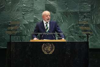 Lula em discurso em Nova York em 2025