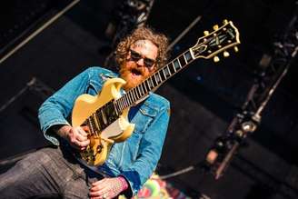 Brent Hinds, do Mastodon em Moscou, 2014