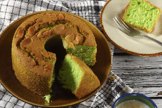Bolo de matcha