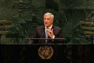 Antonio Tajani discursa na Assembleia Geral da ONU