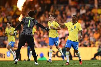 Rayan marca no fim e garante empate para o Brasil contra a Austrália 