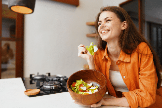Uma alimentação variada faz parte de um conjunto de hábitos associados ao cuidado com a saúde e o bem-estar