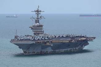 USS Abraham Lincoln.
