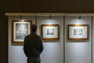 Público tem até o dia 25 de outubro para conferir as 69 gravuras originais do pintor holandês Rembrandt