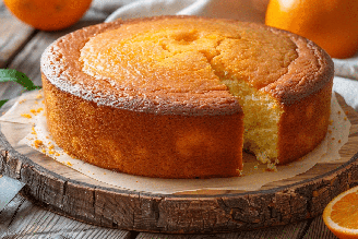 Bolo de laranja de liquidificador