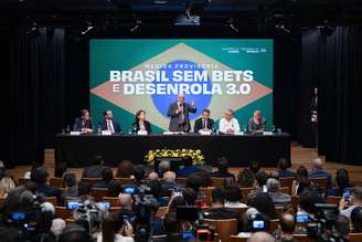 Anúncio de medida provisória que proibiu 'bets' no Brasil