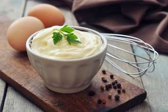 receita de maionese com ovo cozido e creme de leite.
