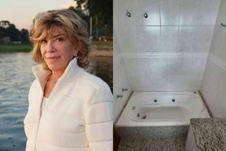 Silvia Poppovic vira corretora por um dia para vender seu ap. (Imagem: Divulgação - Redes Sociais / Montagem - RD1)