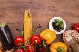 Ingredientes frescos são a base da 'cucina italiana' tradicional